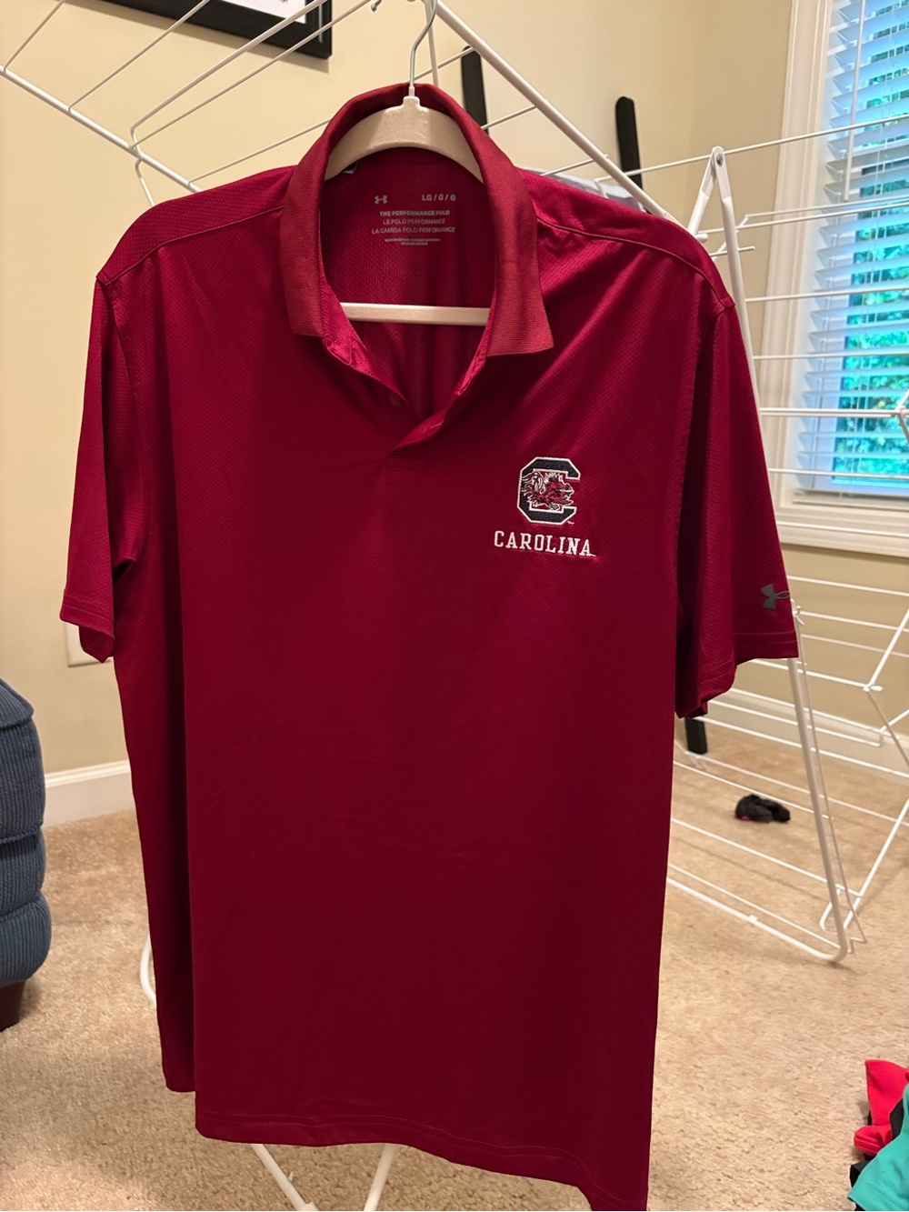 Under Armour Men's Garnet Carolina Polo Shirt